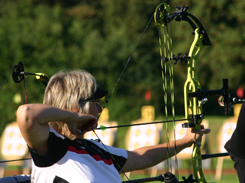 Sabine Fünfgelder bei der Deutschen Meisterschaft 2016