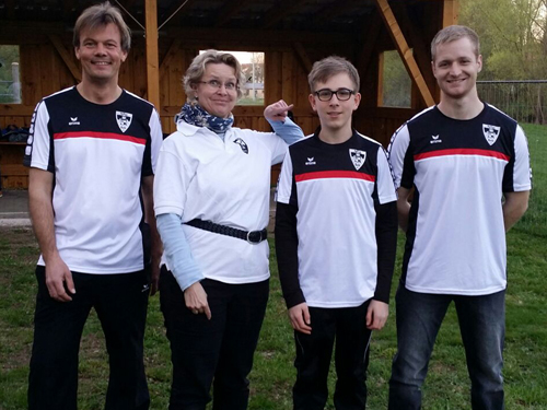 Hansi Kraetsch, Cornelia von Hardenberg, Patrick Rock und Philipp Bauer