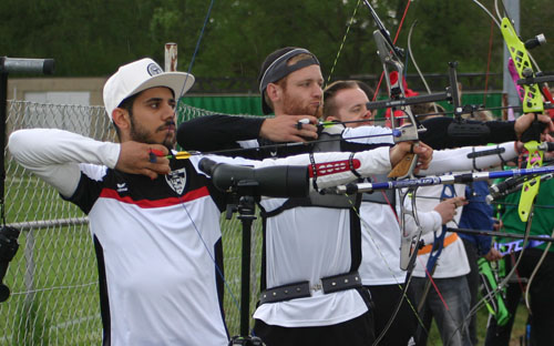 von links: Mohanad Kareem Jasim, Philipp Bauer und Daniel Seitz